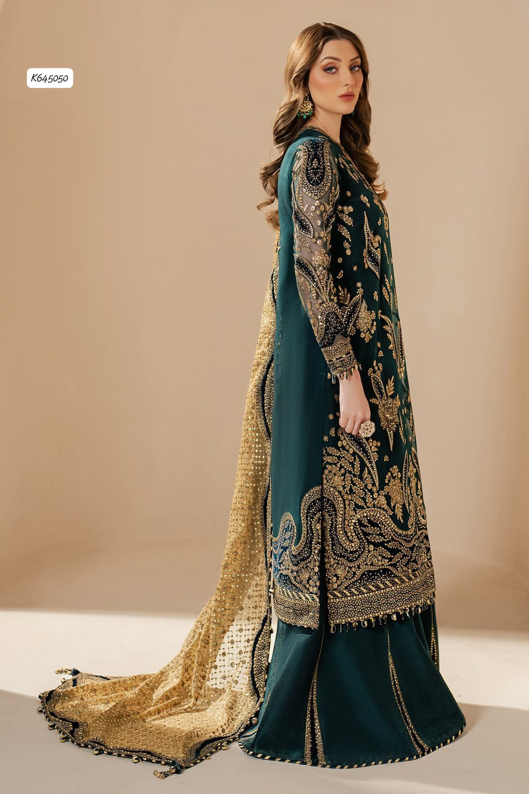 FANCY EMBROIDERED 3PC SUIT
