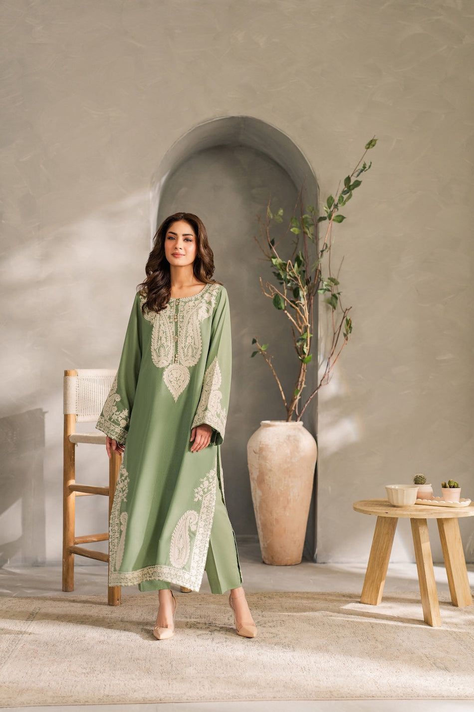 Mirana  Embroidered Lawn 3PC Suit